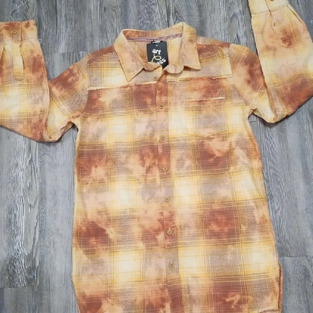 Art Class Solar Power Check Flannel